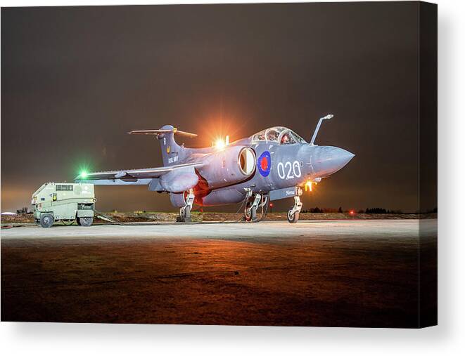 Blackburn Buccaneer Canvas Print featuring the photograph Blackburn Buccaneer XX894 by Airpower Art