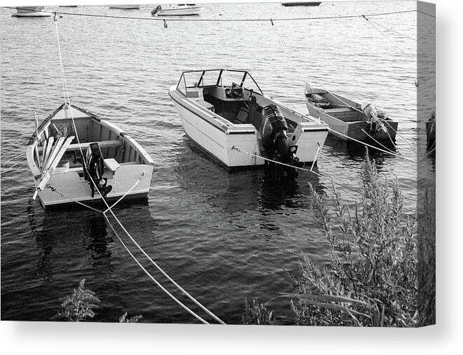 Boat Canvas Print featuring the photograph Boats in Dutch Harbor by Jim Feldman