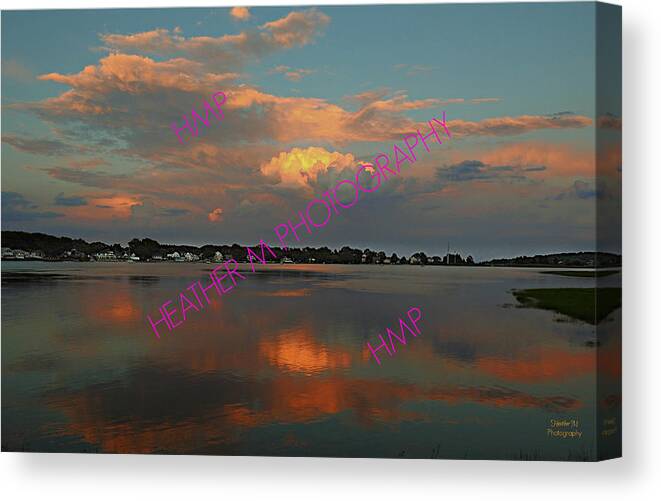 Nature Photography Canvas Print featuring the photograph Briarwood Beach by Heather M Photography