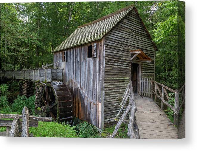 Mill Canvas Print featuring the photograph Cable Mill 4 by Cindy Robinson