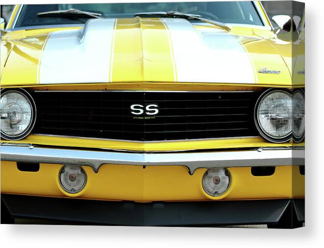 Chevrolet Camaro Ss Canvas Print featuring the photograph Camaro SS by Lens Art Photography By Larry Trager