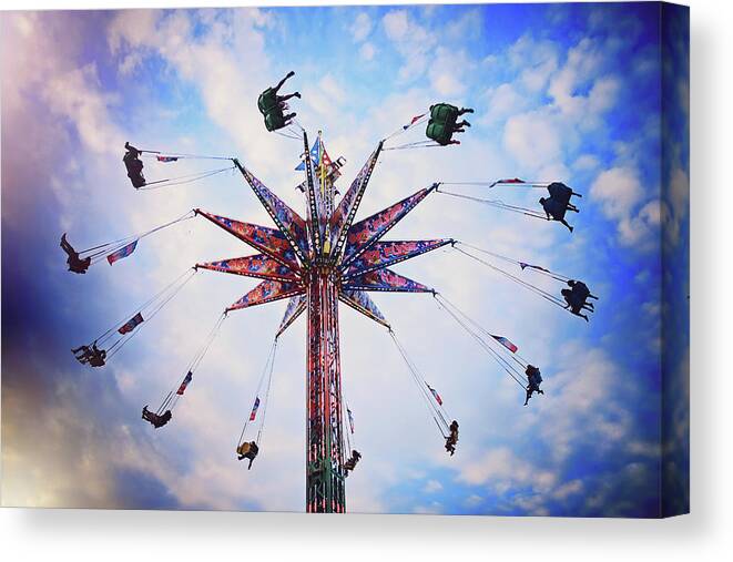  Canvas Print featuring the photograph Carnival by Nicole Engstrom