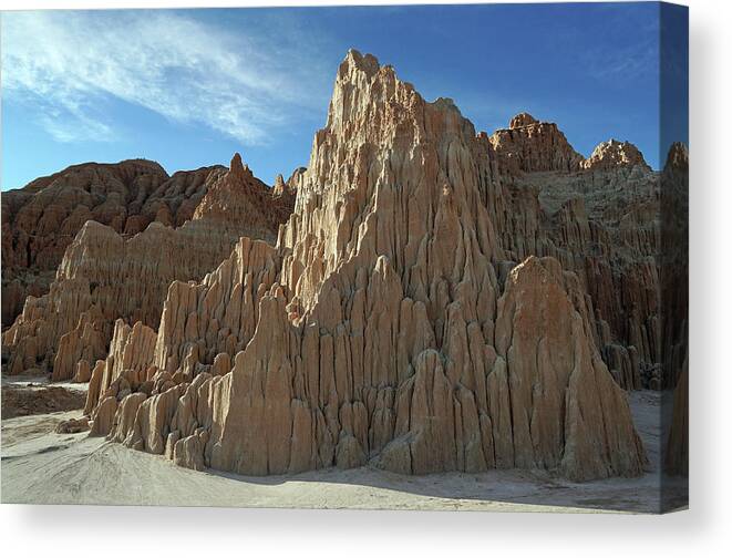Nevada Canvas Print featuring the photograph Cathedral Gorges SP 16 by JustJeffAz Photography