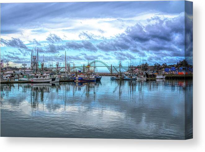 Newport Canvas Print featuring the photograph Chasing Skies by Bill Posner