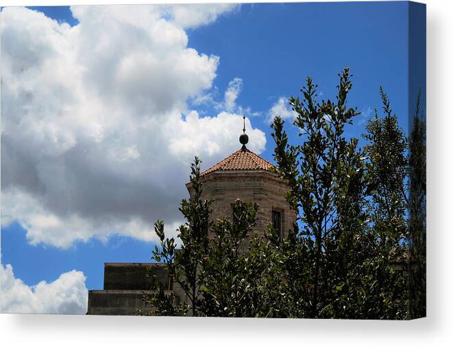 Sicily Canvas Print featuring the photograph Church of Saint George of the Genoese, Palermo, Sicily, Italy by ©Daniela White Images