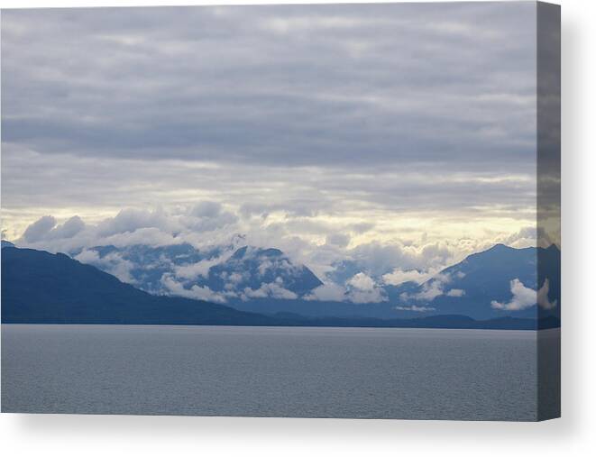 Alaska Canvas Print featuring the photograph Cloud Feasts by Ed Williams
