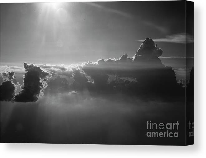0776 Canvas Print featuring the photograph Clouds CIV by FineArtRoyal Joshua Mimbs