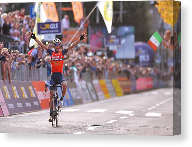 Celebration Canvas Print featuring the photograph Cycling: 111th Il Lombardia 2017 by Tim de Waele