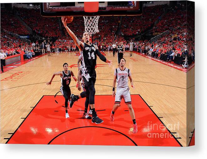 Playoffs Canvas Print featuring the photograph Danny Green by Jesse D. Garrabrant