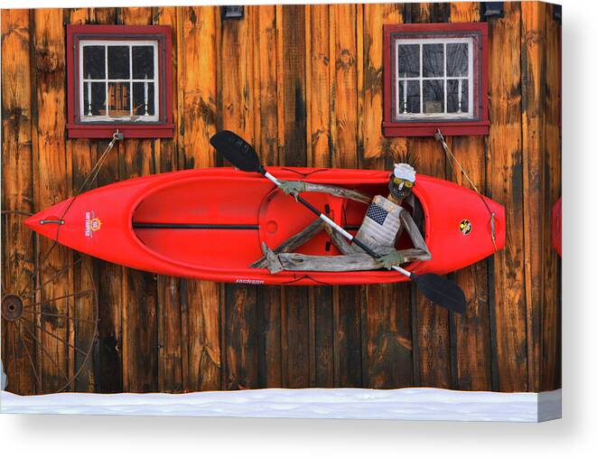 Weird Canvas Print featuring the photograph Daytripper by Mike Martin