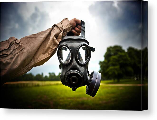 North Carolina Canvas Print featuring the photograph Dooms Day prepper by Andrew Regam