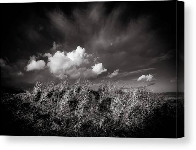 Dunes Canvas Print featuring the photograph Dunes and Sky by Sublime Ireland