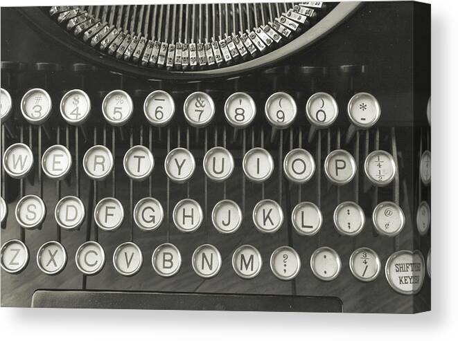 1933 Canvas Print featuring the photograph Find Your Words by Jamart Photography