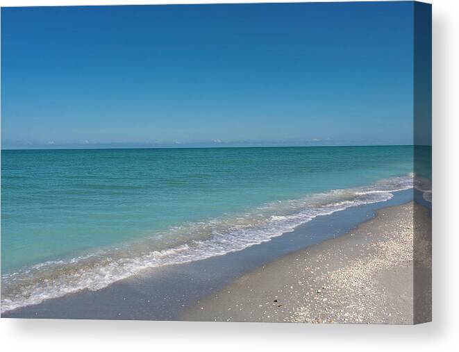 Beach Canvas Print featuring the photograph Florida Beach 10 by Robert Wilder Jr