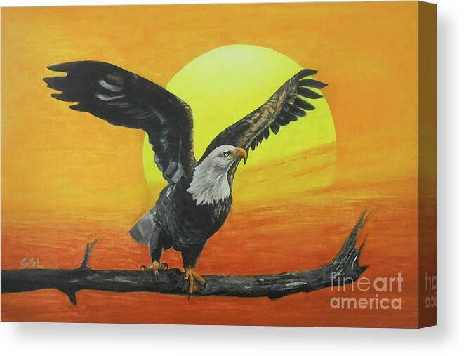 Free Spirit Canvas Print featuring the painting Free Spirit by Jane See