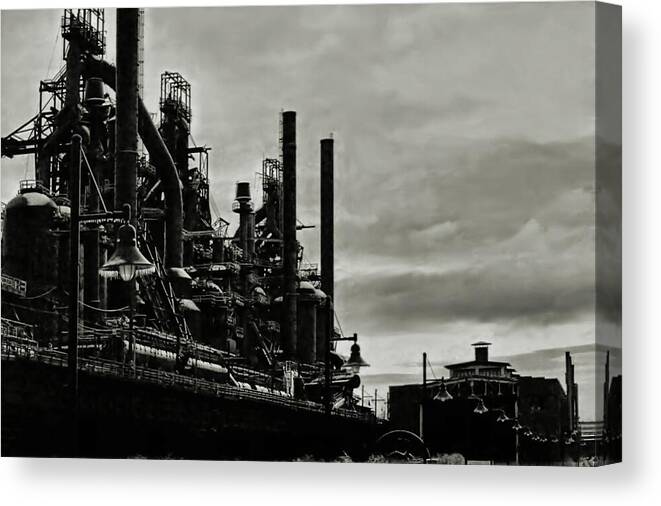Bethlehem Canvas Print featuring the photograph Frozen in Time by DJ Florek