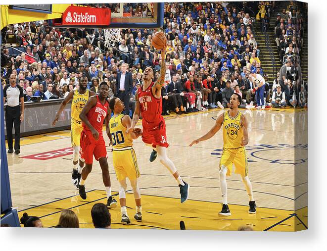 Nba Pro Basketball Canvas Print featuring the photograph Gerald Green by Andrew D. Bernstein