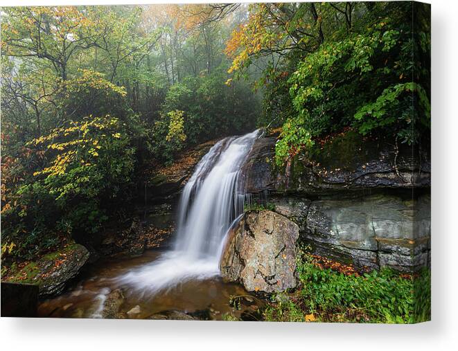 Green Mountain Falls Canvas Print featuring the photograph Green Mountain Falls by Chris Berrier