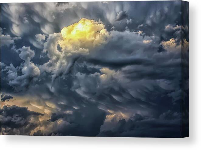 Heaven Canvas Print featuring the photograph Heavens Catchlight by Steve Sullivan