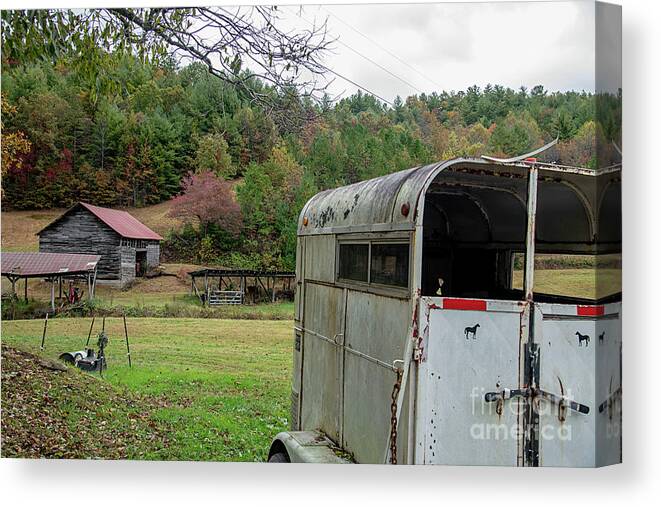 Fineartroyal Canvas Print featuring the photograph Home by FineArtRoyal Joshua Mimbs