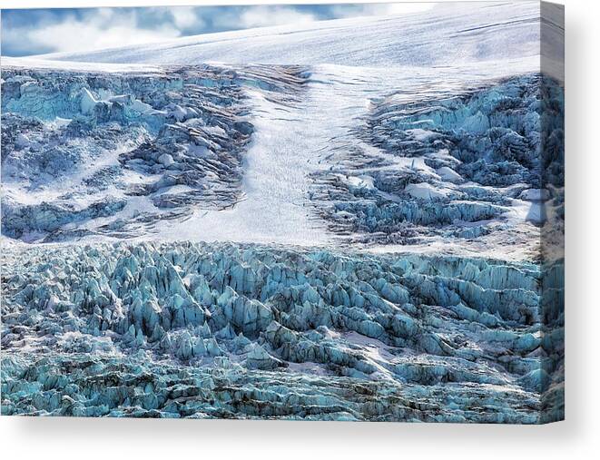 Art Canvas Print featuring the photograph Ice Taffy by Rick Furmanek