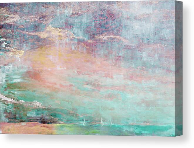 Abstract Canvas Print featuring the painting In The Light Of Each Other by Jaison Cianelli