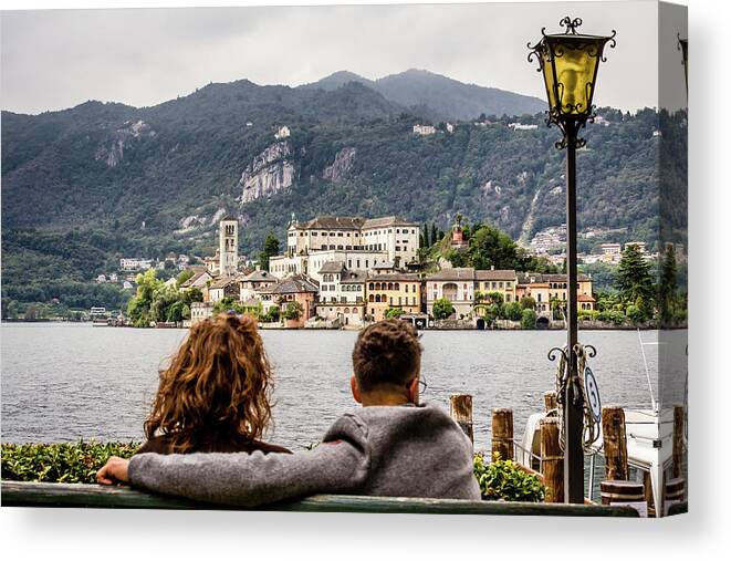 Italy Canvas Print featuring the photograph Island Basilica by Craig A Walker