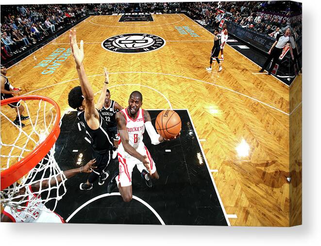Nba Pro Basketball Canvas Print featuring the photograph James Ennis by Nathaniel S. Butler