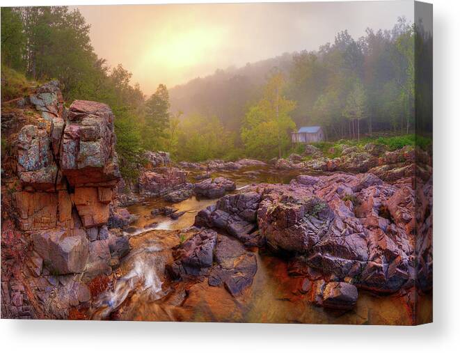 Mill Canvas Print featuring the photograph Klepzig Mill by Robert Charity