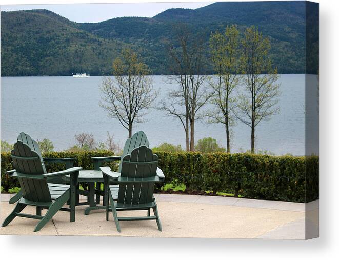 Scenics Canvas Print featuring the photograph Lake George, New York, USA by Patrick Donovan