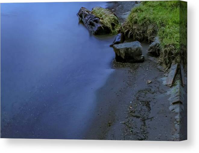Lake Canvas Print featuring the photograph Lakeshore by Anamar Pictures