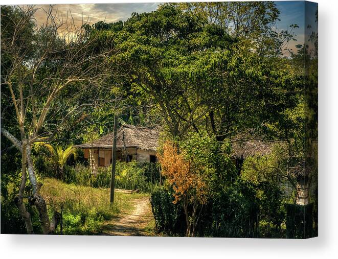 Cuba Canvas Print featuring the photograph Las Tunas Outskirt by Micah Offman