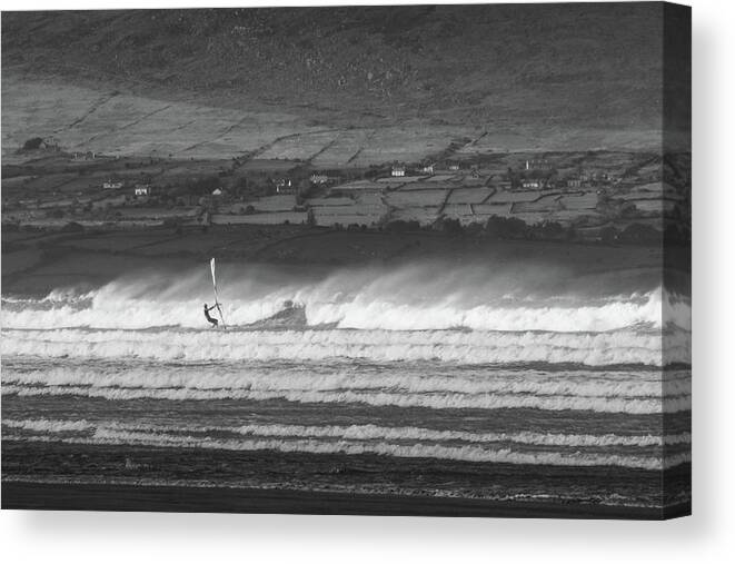 Cloghane Canvas Print featuring the photograph Layers of Fermoyle by Mark Callanan