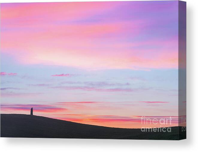 Sunrise Canvas Print featuring the photograph Left alone by Yuri Santin