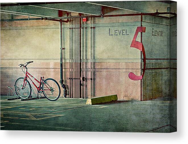 Five Canvas Print featuring the photograph Level 5 by Carmen Kern