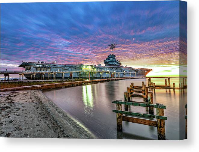 Uss Canvas Print featuring the photograph Lex by Christopher Rice