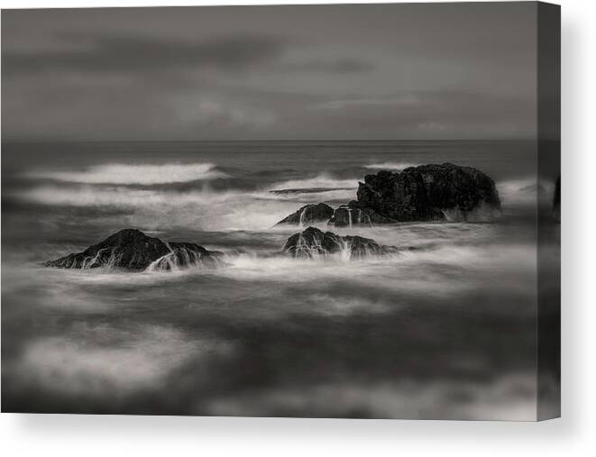 Dreamscape Canvas Print featuring the photograph Long exposure dreamscape by Alessandra RC