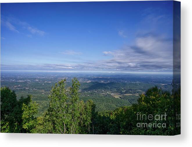 Look Rock Canvas Print featuring the photograph Look Rock Tower 5 by Phil Perkins