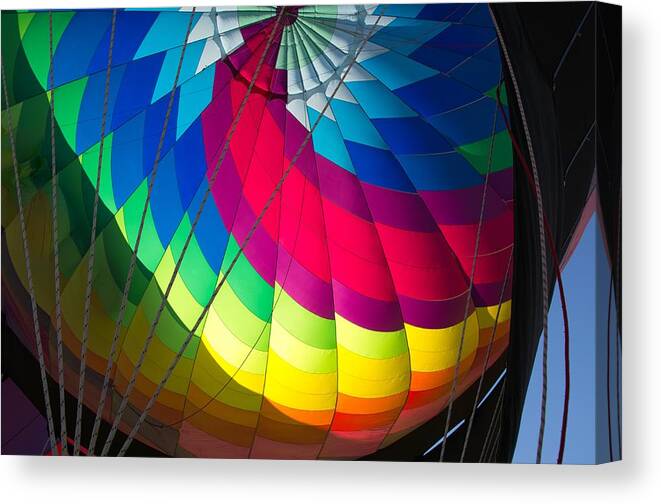 Albuquerque International Ballon Fiesta Canvas Print featuring the photograph Looking In by Segura Shaw Photography