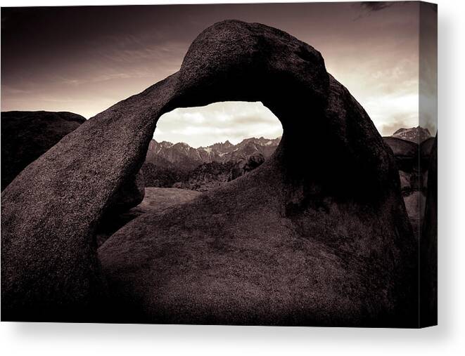 California Canvas Print featuring the photograph Mobius by Mark Gomez