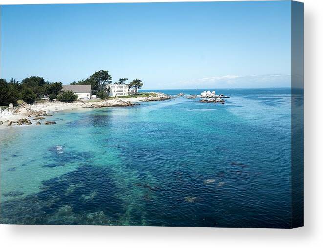 Scenics Canvas Print featuring the photograph Monterey Bay by Gado Images