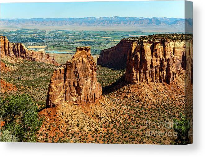 Jon Burch Canvas Print featuring the photograph Monument Canyon by Jon Burch Photography