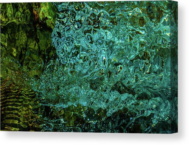 Abstract Canvas Print featuring the photograph Morpheus by Stan Weyler
