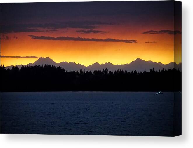 Mountains Canvas Print featuring the photograph Mountains by Perry Frantzman