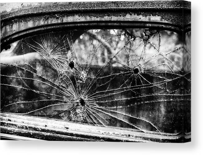 Flemings Canvas Print featuring the photograph Not Bulletproof by Louis Dallara