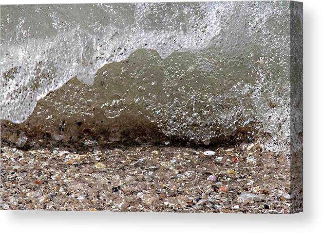 Ocean Canvas Print featuring the photograph Ocean Surf by Dart Humeston