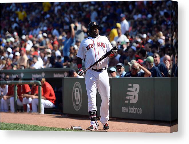 People Canvas Print featuring the photograph Pablo Sandoval by Darren McCollester