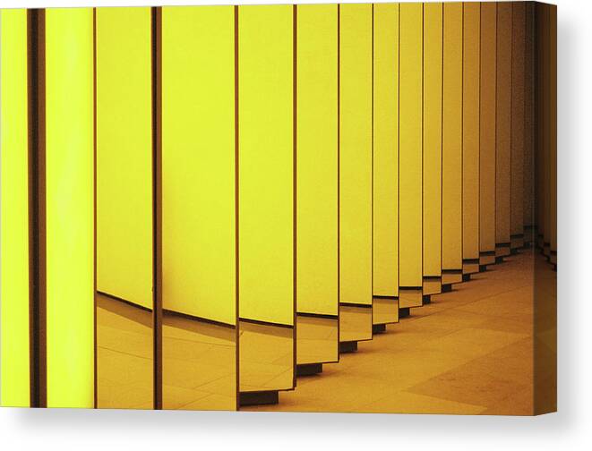 Stairs Canvas Print featuring the photograph Parallal univers by Barthelemy De Mazenod
