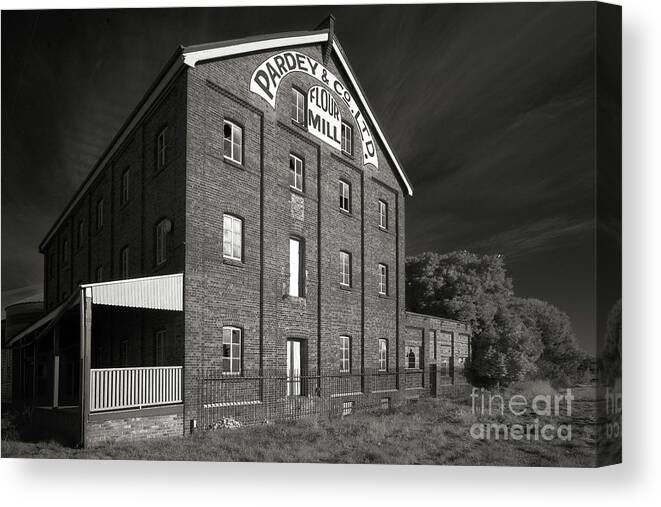 Mill Canvas Print featuring the photograph Pardey 3 by Russell Brown