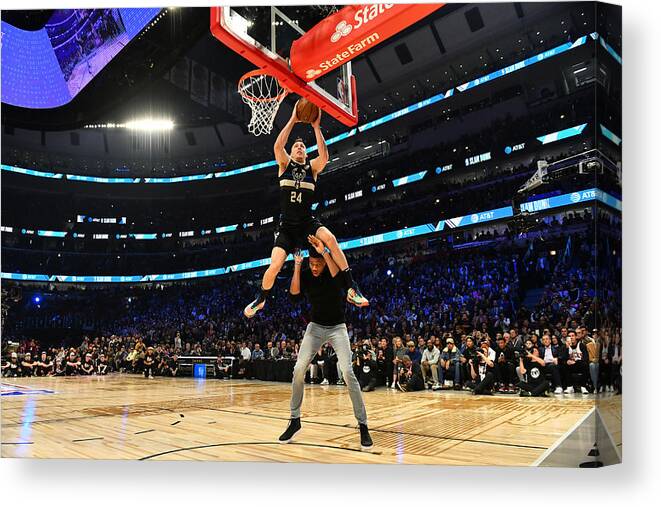 Pat Connaughton Canvas Print featuring the photograph Pat Connaughton by Jesse D. Garrabrant